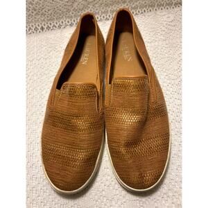 Women’s Ralph Lauren Brown Tread Casual Slip-on Tennis,  Janis SZ 8.5